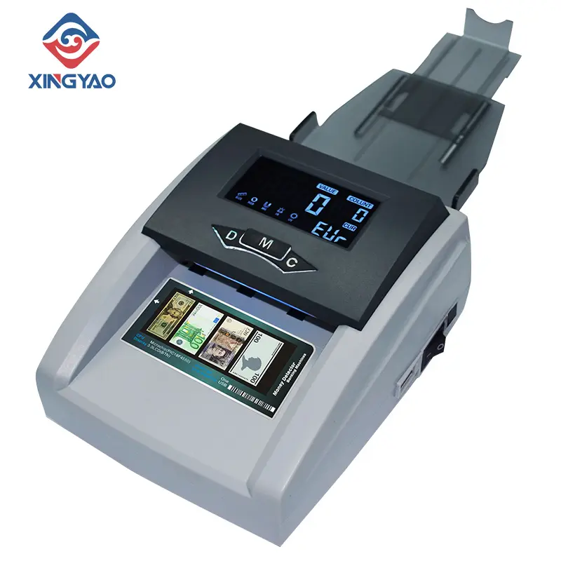 Counterfeit Money Detector Intelligent Detecting for the Euro/TRL/CHF/GBP Currency Detecting 6-8kinds fake money Detector