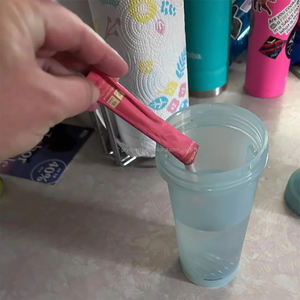 Paket <span class=keywords><strong>lemon</strong></span> Raspberry hidrasi bubuk campuran minuman elektrolit tinggi kalori rendah gula rendah untuk olahraga pendek - Product Image 4