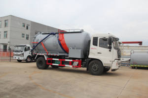 Camion d'aspiration d'eaux usées d'assainissement municipal personnalisable - Product Image 2