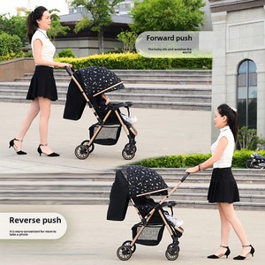 Carriola para Bebé Ultraligera y Plegable con Ruedas Grandes, Nuevo Modelo para Viajes y Paseos con Niños - Product Image 4