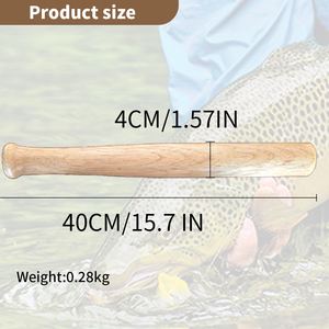 Pince à poisson en bois Fishing Priest, pince à poisson à poignée en bois, outil de pêche en mer écologique, portable - Product Image 5