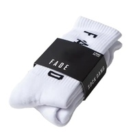 Manchons d'emballage pour chaussettes en papier couché 350g, conçus sur mesure, faible MOQ, impression de logo pour chaussettes de football