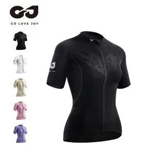 2024 GOLOVEJOY QXF02 Customized Fashion Cycling Uniforms New Design Cycling Wear Sunscreen Breath Cool Bicycling Jersey