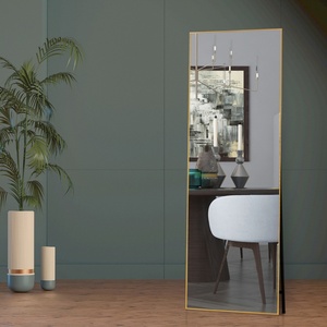 Wholesale High Quality <b>Standing</b> Silver <b>Mirror</b> Full Length <b>Mirror</b> <b>Floor</b> <b>Mirrors</b> Best Sell 2023 - Product Image 5
