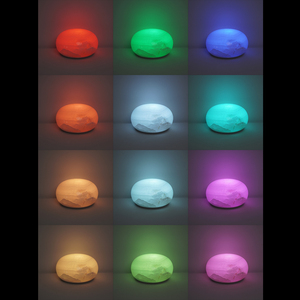 Lampe en pierre LED moderne avec fonction de gradation - Product Image 6