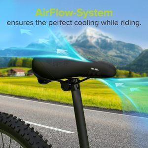 Sillín de <span class=keywords><strong>bicicleta</strong></span> ergonómico cómodo e impermeable con función de ventilación 3 Zone Concept para hombres y mujeres - Product Image 3