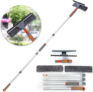 Professional Portable Shower <b>Brush</b> Cleaner 2-in-1 with Telescopic Post Glass Cleaning Tools - Product Image 1