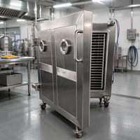 Lyophilisateur et déshydrateur sous vide industriel certifié CE pour fruits et légumes, en acier inoxydable SUS304, 380V/220V, garantie à vie