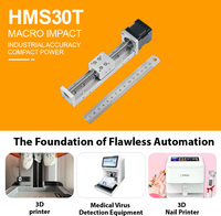 Module linéaire de haute précision, course maximale 300 mm, actionneur linéaire à vis à billes G8, précision ±0,03 mm, pour équipement de laboratoire médical et semi-conducteurs
