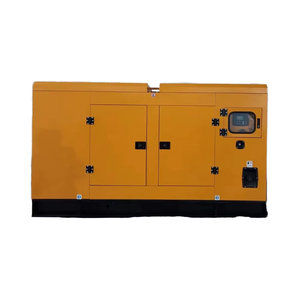 Générateur synchrone monophasé AC industriel 128 kW 160 kVA diesel avec silencieux et commutateur de transfert automatique - Product Image 1