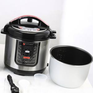 <span class=keywords><strong>Olla</strong></span> <span class=keywords><strong>a</strong></span> Presión Eléctrica Hoffmans, Oferta Especial África, 14 en 1, Acero Inoxidable, 6.5L, 1200W, Temporizador Digital, Esencial para la Cocina Casera - Product Image 1