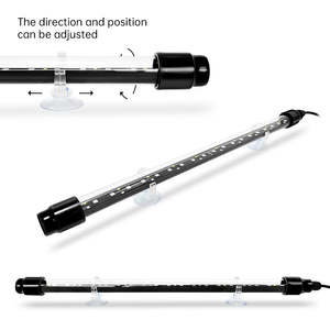 WEEKAQUA lampu akuarium T8, cahaya <span class=keywords><strong>Led</strong></span> Ip68 Underwate Arowana ikan Super merah untuk tangki ikan arwana - Product Image 3