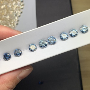 GRA Certificado Rodada rosa Verde Azul <span class=keywords><strong>Moissanite</strong></span> Diamante Preço Por Carat Atacado Moissanites Usado para 14K/18K Ouro Moissanites - Product Image 3