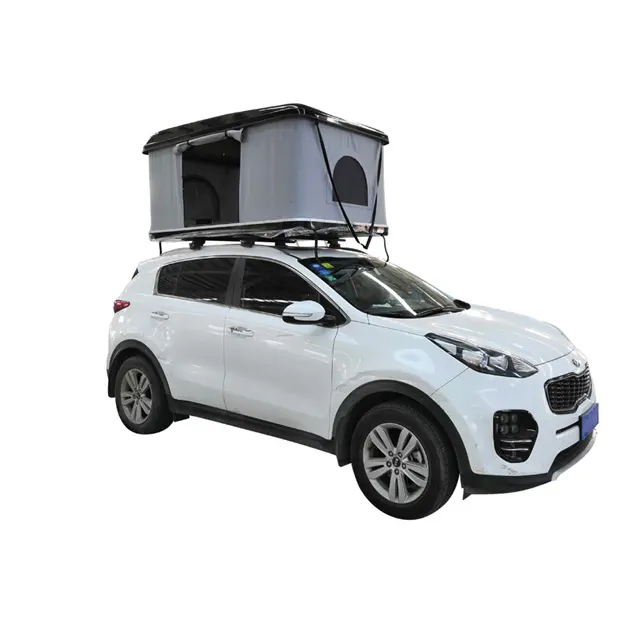 High Quality Cheapest Hard Shell Vertical Car Suv Pop Up 4Person Hardshell RooftopLarge Aluminum Hard Camping Roof Top Tent
