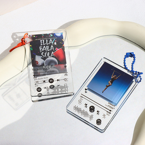 Mkll tùy chỉnh ảnh in Keychain Spotify Keyring âm nhạc bài hát mảng bám phim hoạt hình phong cách kim loại & Nhựa Tùy chỉnh ảnh Keyring - Product Image 4