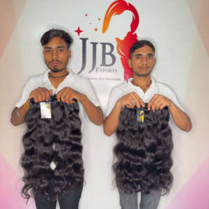Paquet de cheveux humains de temple indien brut en gros brésilien, vendeurs de cheveux crus, paquets de cheveux vierges alignés sur les cuticules - Product Image 1