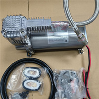 Compresseur d'air 24V 150PSI 2.2 CFM 45059 X450 DC24V pour suspension pneumatique Huizhou Carteeair, avec valve de retenue 1/4"NPT, 6kg