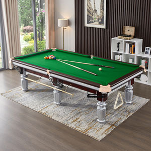 Table de billard <span class=keywords><strong>Taini</strong></span> 8 verte avec collecteur de boules et queues de billard Set de table de billard américain à configuration standard - Product Image 5