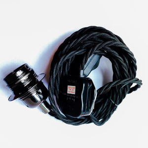 <span class=keywords><strong>Cable</strong></span> de Extensión de 1.8M 13A con Enchufe del Reino Unido y Portalámparas E27, <span class=keywords><strong>Cable</strong></span> con Interruptor de Atenuación para Lámpara de Mesa y Lámpara Colgante de Interior con Enchufe del Reino Unido - Product Image 4