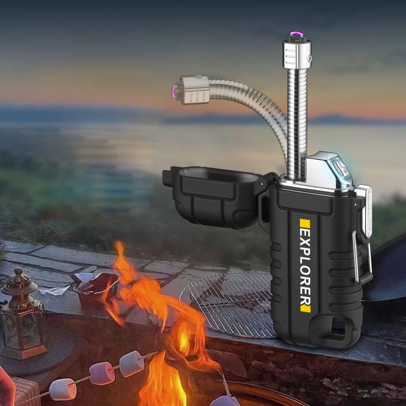 Другие зажигалки и аксессуары для курения Зажигалка-свеча usb электрические зажигалки на заказ Телескопический поворотный шланг
