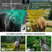 Caméras cellulaires 4G Wildlife Forest Trail avec télécommande APP Caméras de jeu sauvage à vitesse de déclenchement 0.25s