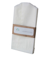 Sac en papier gluant imprimé avec logo personnalisé, 50 unités, translucide, pour vêtements et chaussures