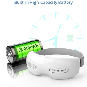 Masajeador de Ojos Inteligente de Alta Calidad con Música para Dormir, Masajeador de Ojos Eléctrico Inteligente 4D con Vibración de Bolsa de Aire, Calor y Compresión Fría - Product Image 2