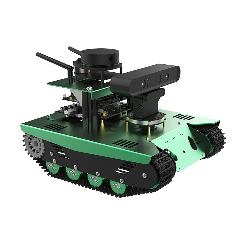 Yahboom Transbot Robot Met Een Optionele 2 Dof Ptz Flexibele Rotatie Camera Ontworpen Voor Jetson Nano 4Gb Sub Rpi 4b Gebaseerd Op Ros