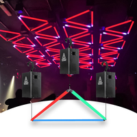 Lumières de scène LED à tube cinétique RGB 360 degrés, lumière matricielle 100W pour discothèque, mariage, club, contrôle DMX