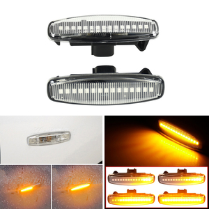Luz Led de señal de giro para coche, marcador lateral dinámico para <span class=keywords><strong>Infiniti</strong></span> EX25 EX35 EX37 FX35 FX37 FX50, Nissan Fuga Murano Pathfinder Skyline - Product Image 3
