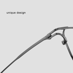 Jiojew Lunettes unisexes ultra-légères en titane à mémoire de forme Lunettes d'affaires pour <span class=keywords><strong>myopie</strong></span> Lunettes à monture progressive sur ordonnance personnalisée - Product Image 6