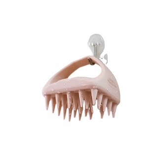 Cepillo Desenredante para Cabello Rizado, Cepillo de Silicona para Champú, Masajeador de Cuero Cabelludo para Exfoliar y Limpiar - Product Image 2