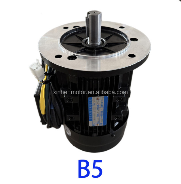 High Quality 48V 1~12KW Brushless DC Motor 2000W Rated Low Noise 1200RPM~3000Rpm for Forklifts Track Vehicles Lifting Equipment