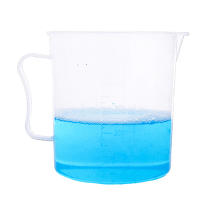 Bécher en plastique PP 50 ml 100 ml 250 ml avec graduation pour usage en laboratoire expérimental - Product Image 3