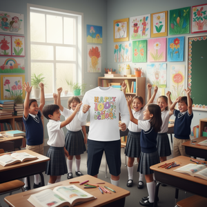 Maglietta a maniche lunghe per il 100° giorno di scuola, per insegnanti e studenti - Product Image 3