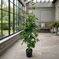 Plante artificielle de lierre de Boston de 90 cm (3 pieds) en gros, fausse plante grimpante verte en pot pour la maison, le bureau, l'hôtel, le salon