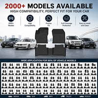 Tapis de sol de voiture 3D en TPE sur mesure, imperméables, antidérapants, couverture complète, doublures automobiles OEM, vente en gros, approvisionnement en vrac pour BMW Série 3 2020+