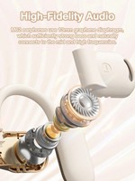 Earphone TWS Cerdas M62 LED Baterai JL BT 5.3 Suara Non-Noise Cancelling On-Ear Non-In-Ear Multibahasa Cina-Inggris