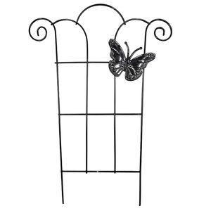 Treillis de jardin en métal acier durable léger <span class=keywords><strong>pour</strong></span> <span class=keywords><strong>plantes</strong></span> d'intérieur en pot <span class=keywords><strong>pour</strong></span> <span class=keywords><strong>plantes</strong></span> grimpantes, fleurs et légumes - Product Image 2