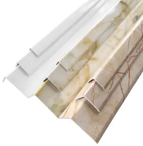 墙壁PVC阳角行关闭的边缘碰撞防水pvc墙壁天花板面板配件