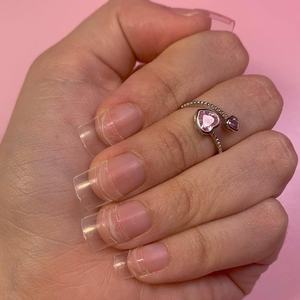 Caja transparente <span class=keywords><strong>de</strong></span> <span class=keywords><strong>uñas</strong></span> <span class=keywords><strong>postizas</strong></span> para manicura francesa, 500 unidades <span class=keywords><strong>de</strong></span> esmalte <span class=keywords><strong>de</strong></span> Gel UV para manicura francesa corta - Product Image 1