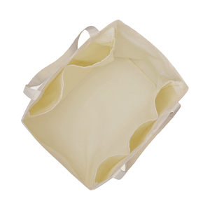 Sac à provisions en toile biologique réutilisable écologique avec poches inter-couches sac d'épicerie robuste pour <span class=keywords><strong>une</strong></span> utilisation au supermarché - Product Image 2