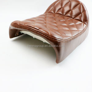 CB400 <span class=keywords><strong>moto</strong></span> Cafe Racer siège Vintage bosse modifiée <span class=keywords><strong>selle</strong></span> marron - Product Image 4