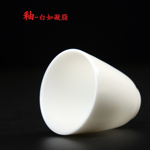 Customized LOGO Sheep Fat Jade White Porcelain Tea <b>Cups</b> Kung Fu Ceramic Tea <b>Cups</b> Small <b>Cups</b> - Product Image 3