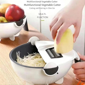 Nouvel <span class=keywords><strong>ustensile</strong></span> de cuisine multifonctionnel, égouttoir qui peut râper ou trancher - Product Image 1