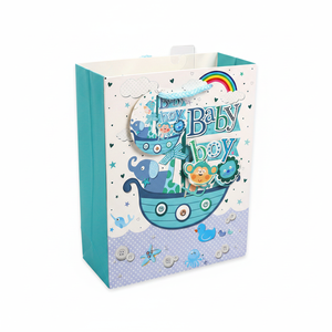 72pcs/CS 12.2\"X16.5\"X4.7\" Baby <b>Shower</b> Gift <b>Bag</b> Party Supplies - Product Image 2