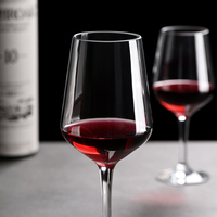Vente en gros de verres à vin rouge en acrylique gobelets en plastique incassables en PC résistants à la chaleur pour les cantines d'hôtel Hotpot restaurant
