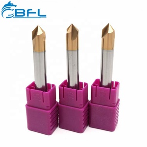 BFL Solid Carbide 4 Flutes <strong>Chamfer</strong> End <strong>Mill</strong> Tools Tisin-Coated - Product Image 6