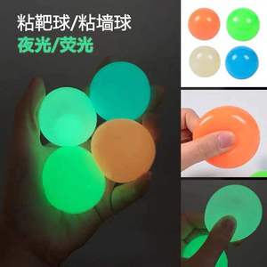 Balle anti-stress lumineuse <span class=keywords><strong>Tik</strong></span> <span class=keywords><strong>Tok</strong></span> 2025 – Nouveauté tendance : balles collantes qui brillent dans le noir pour plafond, jouets sensoriels pour enfants et adultes - Product Image 6