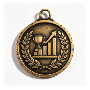 Custom Antique Bronze 3D Embossed Metal Sports Theme Casting Silver-Plated Commemorative Medal Corporate Award - Product Image 4